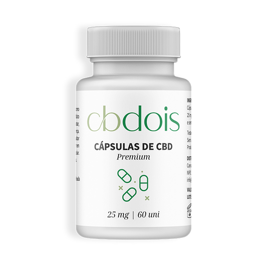 CBD Capsules - 25mg | 30 units