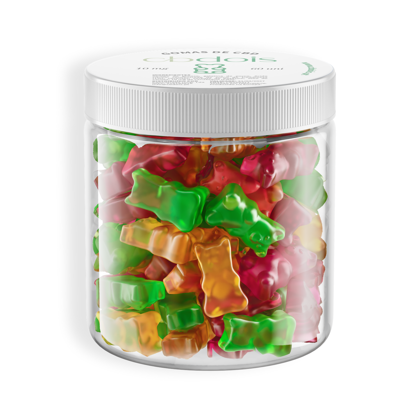 Acidic CBD Gummies - 10mg | 60 units 